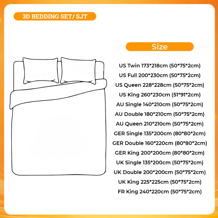 3D BEDDING SET - Haikyuu AU Store