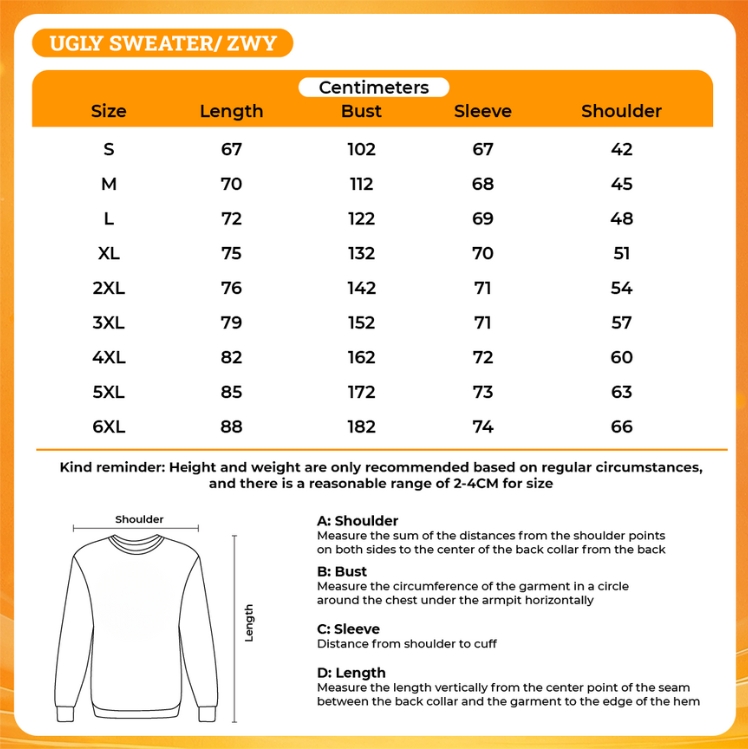 3D UGLY SWEATER - Haikyuu AU Store