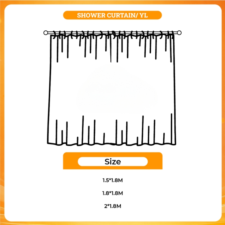 3D shower curtain - Haikyuu AU Store