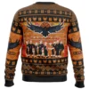 Karasuno Christmas Special Haikyu Ugly Christmas Sweater BACK mockup - Haikyuu AU Store