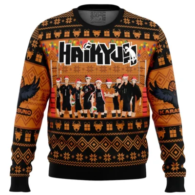 Karasuno Haikyu!! Ugly Christmas Sweater