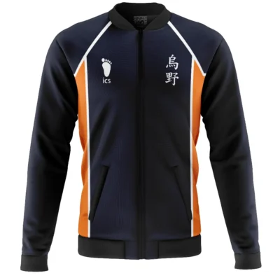 Karasuno Haikyuu Casual Bomber Jacket