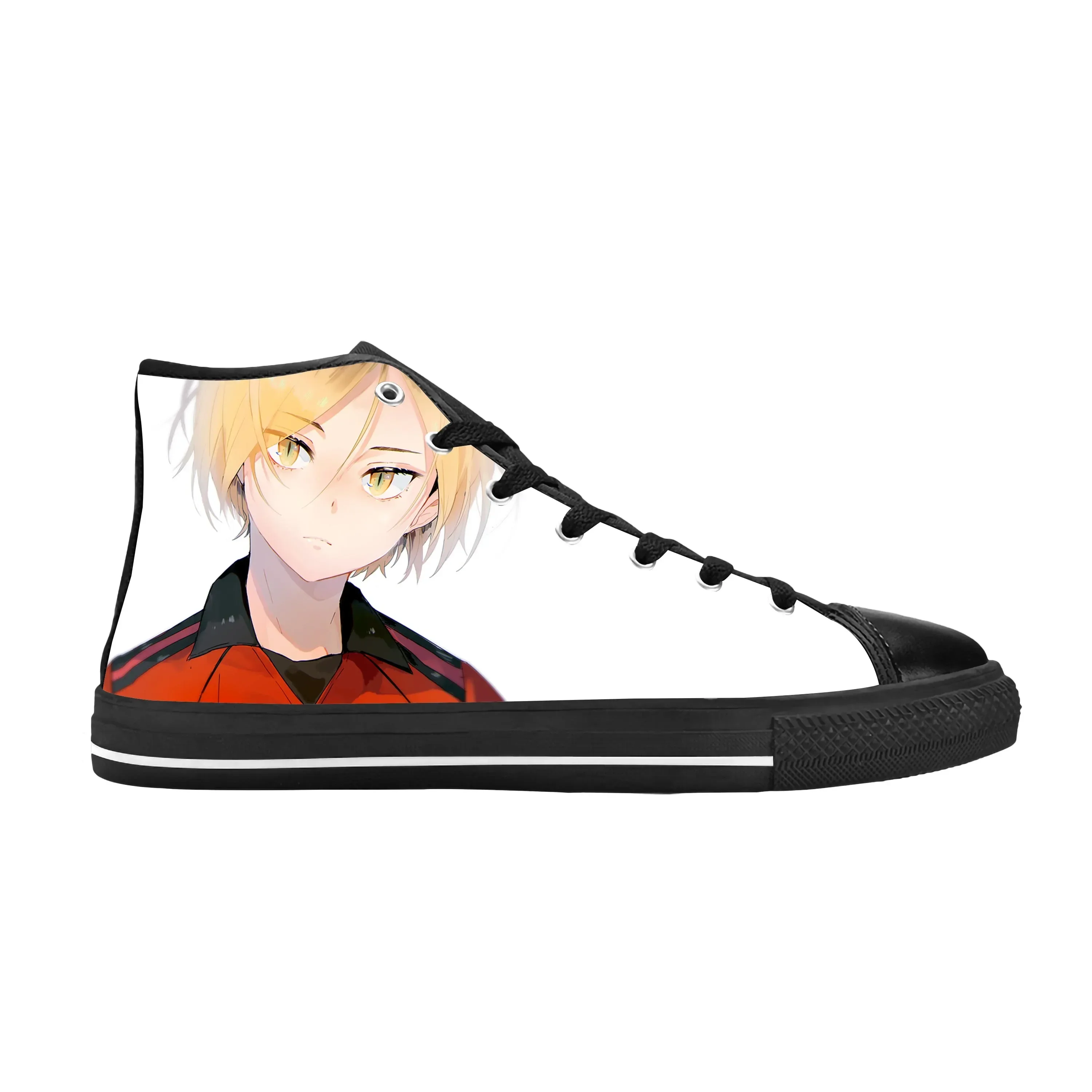 Kozume Kenma Haikyuu Limitless Jump High Top Canvas