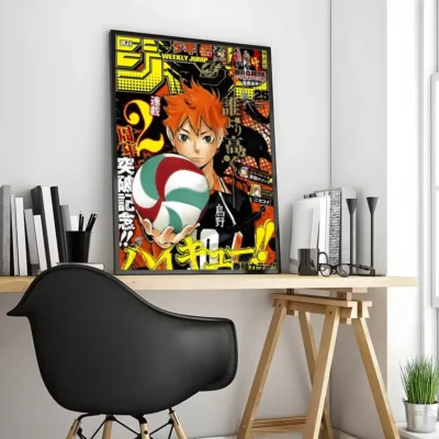 Fukurodani Haikyuu Explosive Power Wall Art