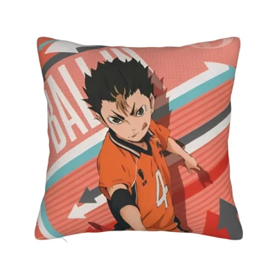 Karasuno Crow Haikyuu Iconic Emblem Throw Pillow