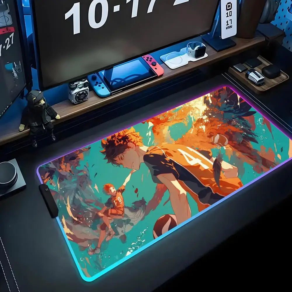Tobio Kageyama Haikyuu Precision Setter RGB Mouse Pad