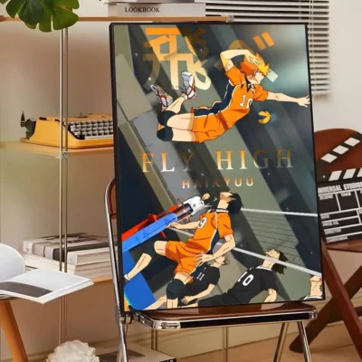 Shoyo Hinata Haikyuu Unstoppable Energy Wall Art