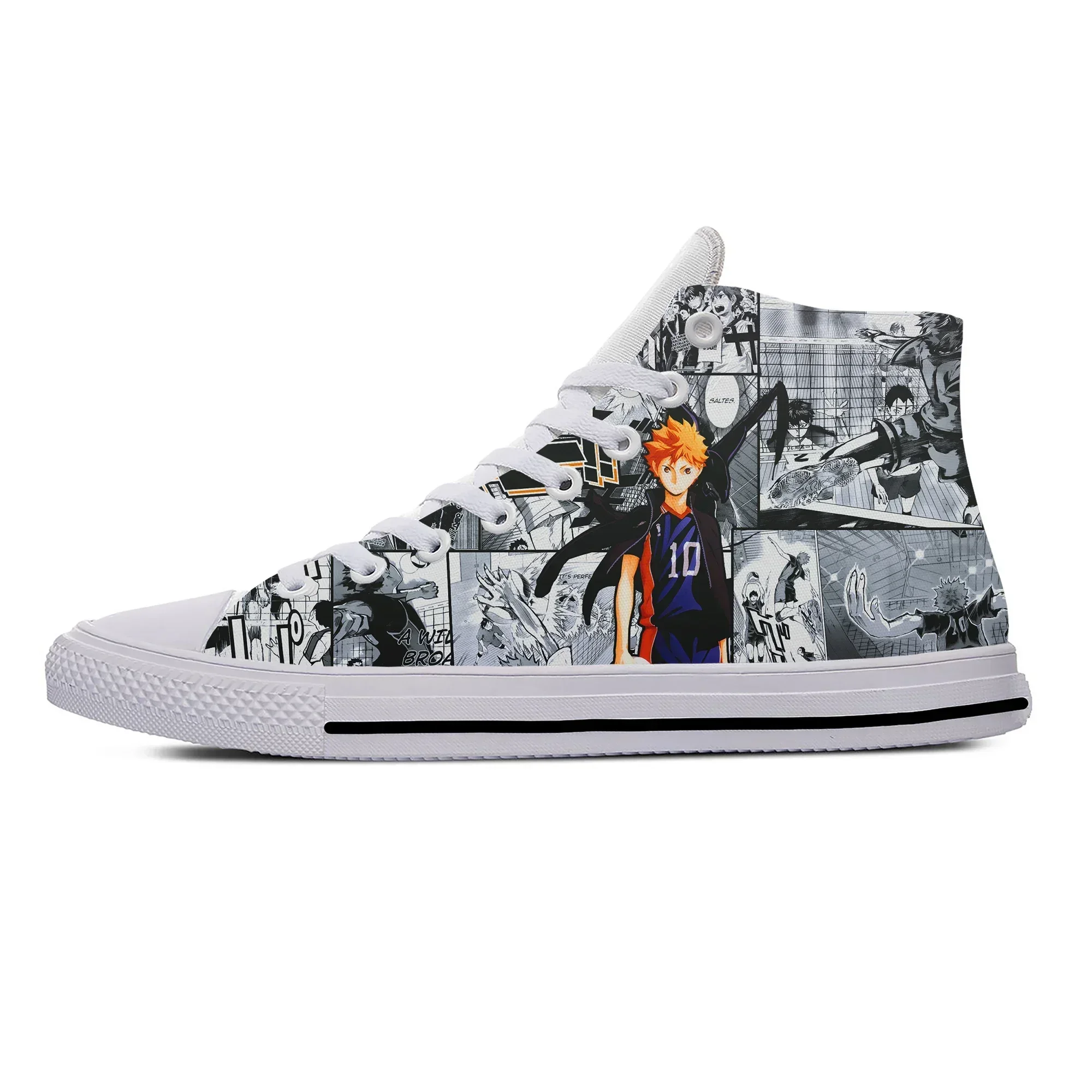 Koshi Sugawara Haikyuu Calm Setter High Top Canvas