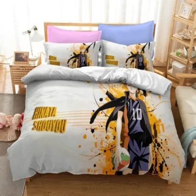Shoyo Hinata Haikyuu Speed Burst Bedding Set