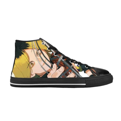Kozume Kenma Haikyuu Speed Burst High Top Canvas