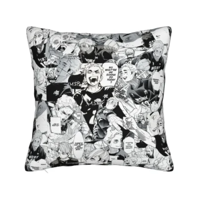 Karasuno Haikyuu Fly High Spirit Throw Pillow
