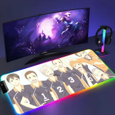 Akaashi Keiji Haikyuu Calm Strategist RGB Mouse Pad