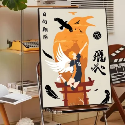 Shoyo Hinata Haikyuu Limit Break Wall Art