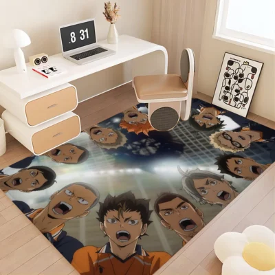Kuroo Tetsuro Haikyuu  Sharp Captain Rug