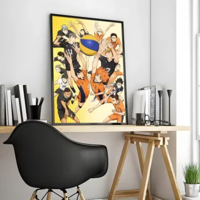 Kenma Kozume Haikyuu Strategic Genius Wall Art