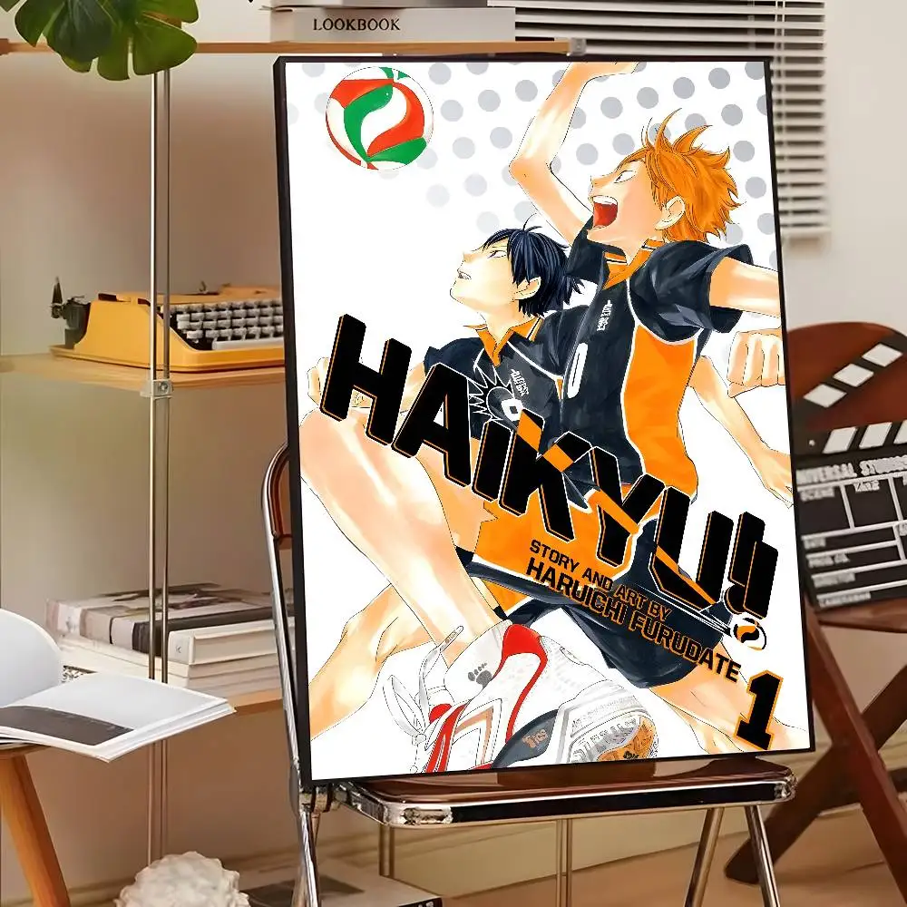Shoyo Hinata Haikyuu Energetic Wall Art