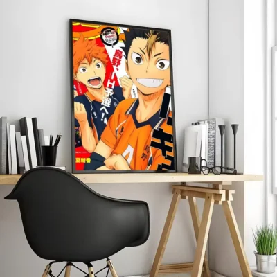 Haikyuu Volleyball Legend Iconic Wall Art