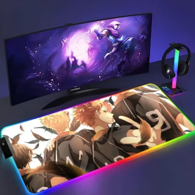 Hoshiumi Kourai Haikyuu Agile Ace RGB Mouse Pad