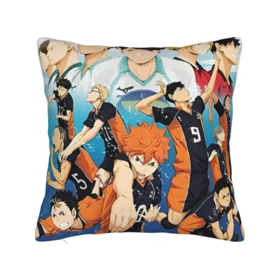 Asahi Azumane Haikyuu Powerful Ace Throw Pillow