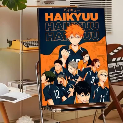 Koshi Sugawara Haikyuu Calm Leader Wall Art