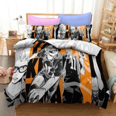 Tobio Kageyama Haikyuu Sharp Focus Bedding Set