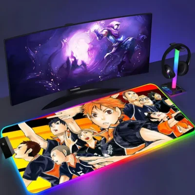 Osamu Miya Haikyuu Twin Power RGB Mouse Pad