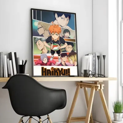 Nekoma Haikyuu Clever Play Wall Art