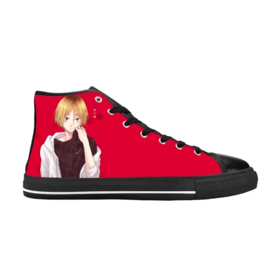 Tobio Kageyama Haikyuu Tactical Mind High Top Canvas