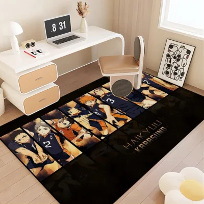 Kenma Kozume Haikyuu  Strategic Genius Rug