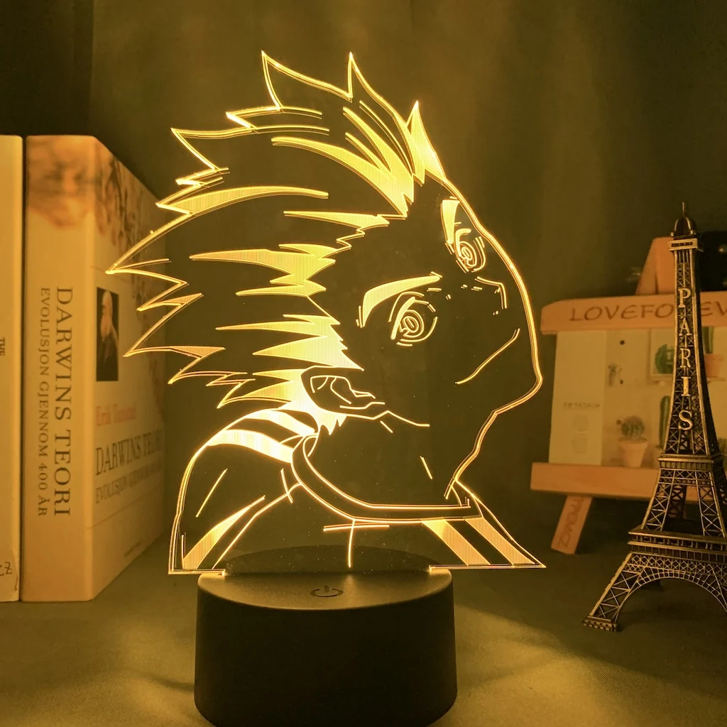 Ushijima Haikyuu Crushing Power LED Lamp