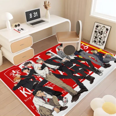 Asahi Azumane Haikyuu  Powerful Ace Rug