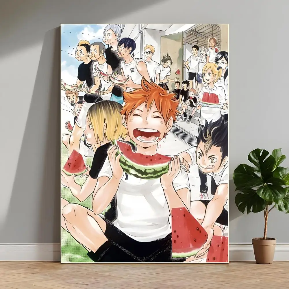 Nekoma Haikyuu Clever Cat Poster