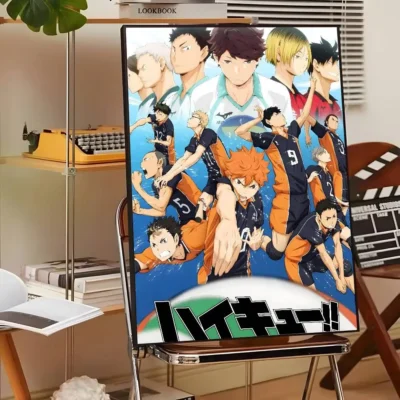 Nishinoya Haikyuu Guardian Spirit Wall Art