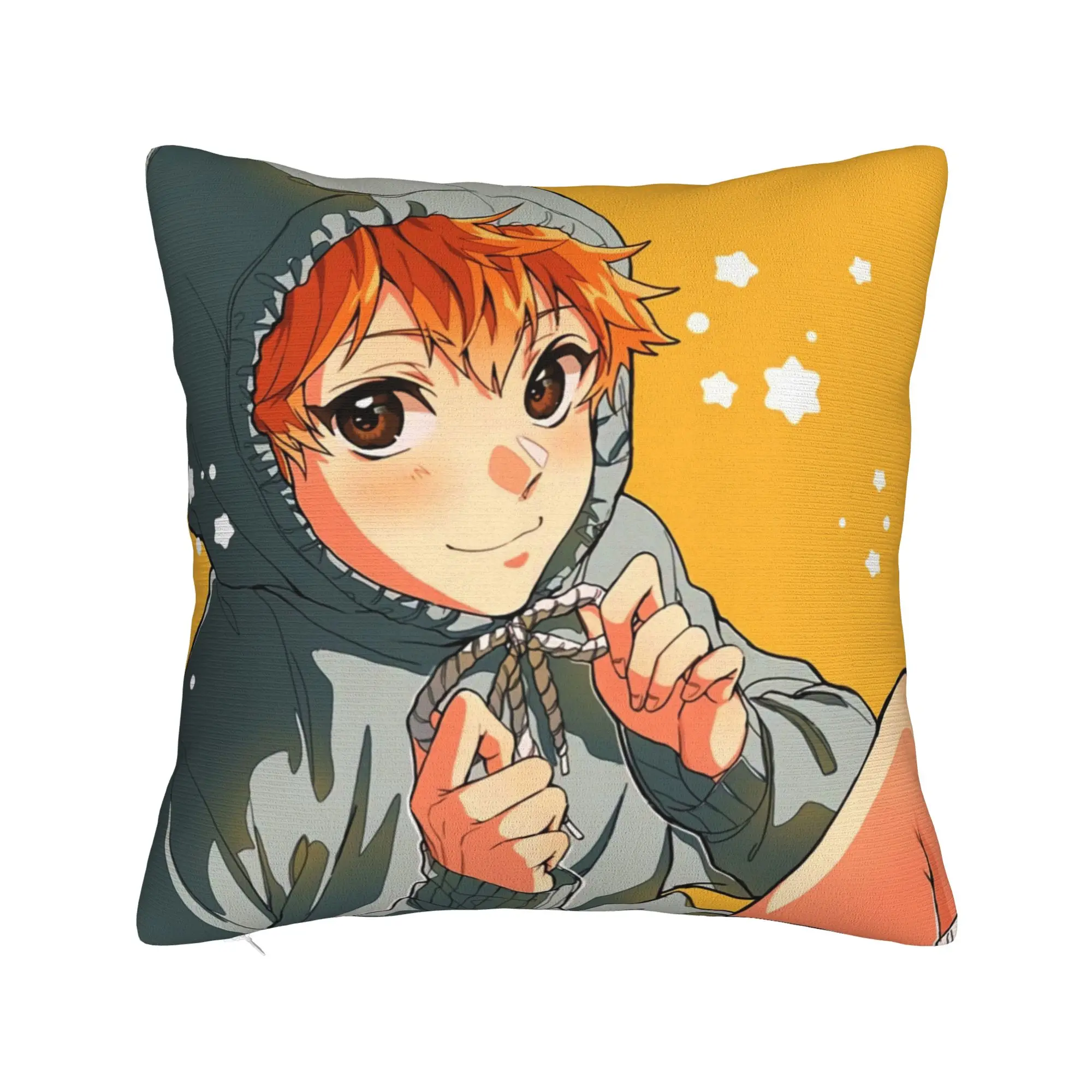 Shiratorizawa Haikyuu Absolute Strength Throw Pillow