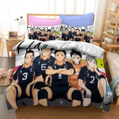 Shoyo Hinata Haikyuu Rising Spirit Bedding Set