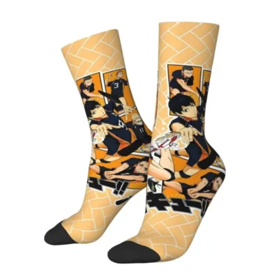 Nishinoya Haikyuu Guardian Energy Socks