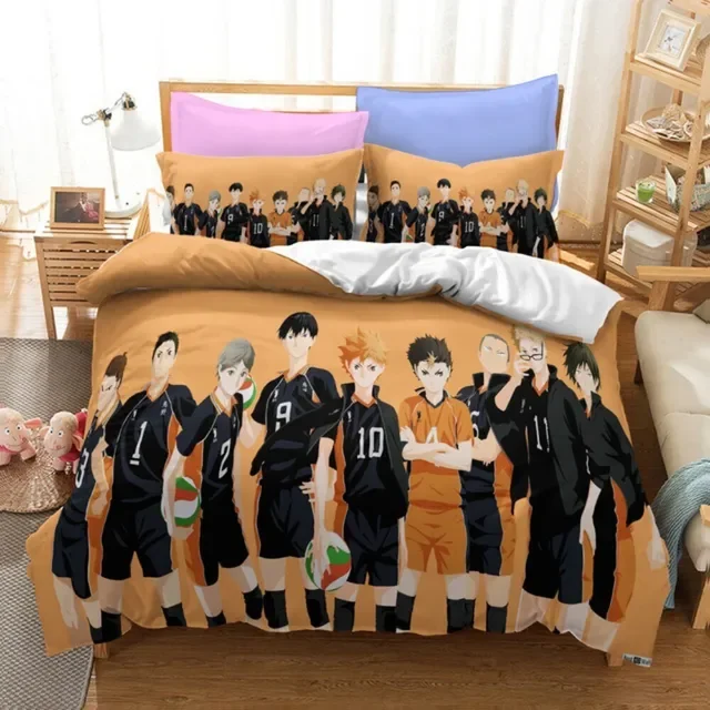 Kei Tsukishima Haikyuu Strategic Block Bedding Set