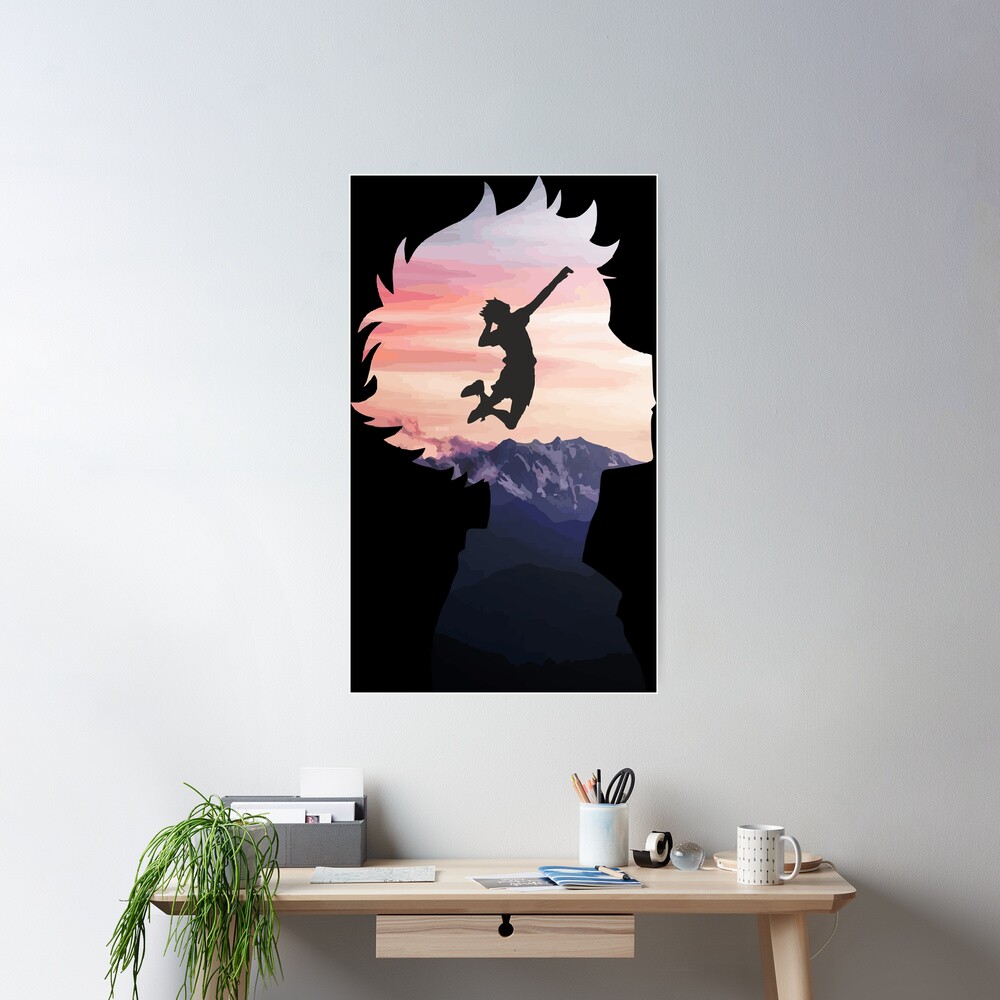 Hinata Shoyo Haikyuu Anime Art Poster - Image 2