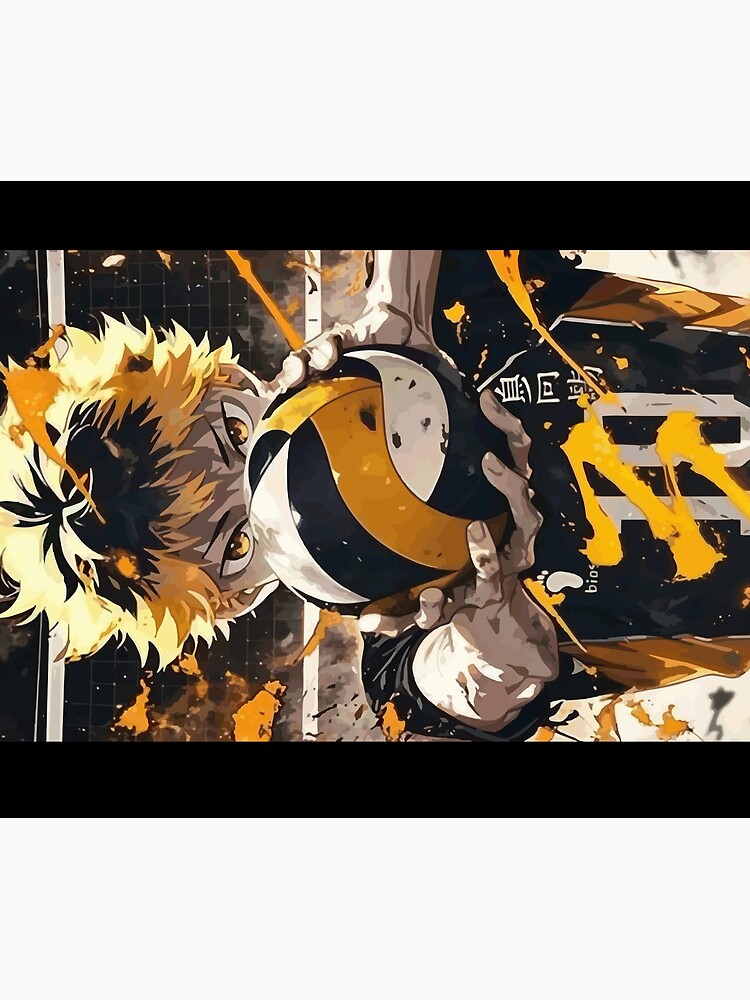 Hinata Haikyuu Power Aura Tapestry - Image 2
