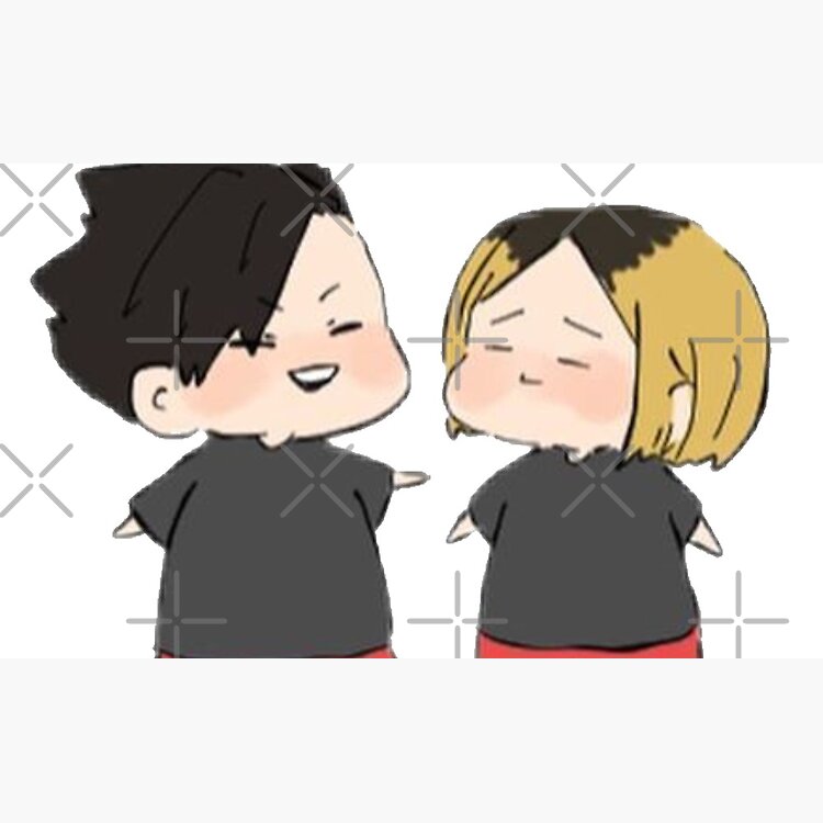 Kenma And Kuroo Sticker Mug - Image 2