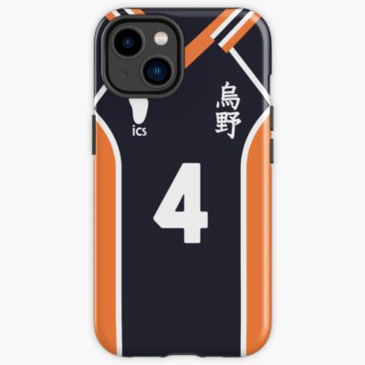Haikyuu Nishinoya Player 4 Jersey Iphone Case