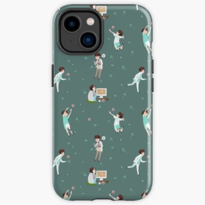 Oikawa Tooru Pattern Green Iphone Case