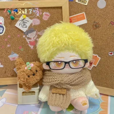 20cm Anime Haikyuu !! Kei Tsukishima Cosplay Plush