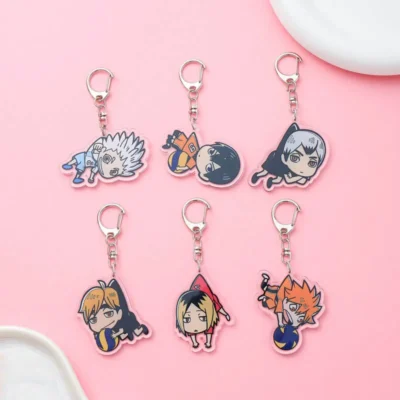 Anime Haikyuu keychain