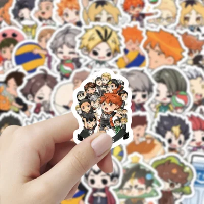 10/50/100PCS Haikyuu !! Cartoon Stickers Sports Animation