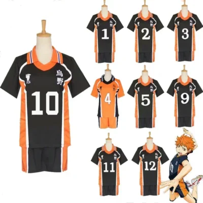 9 Styles Haikyuu Cosplay Costume Karasuno