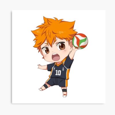 Haikyuu Inspired Dual Silhouette Anime Poster