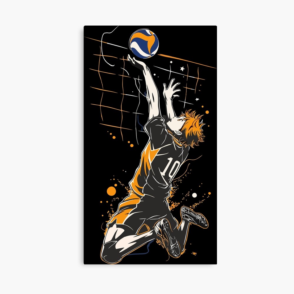Hinata Shoyo Midair Spike Poster