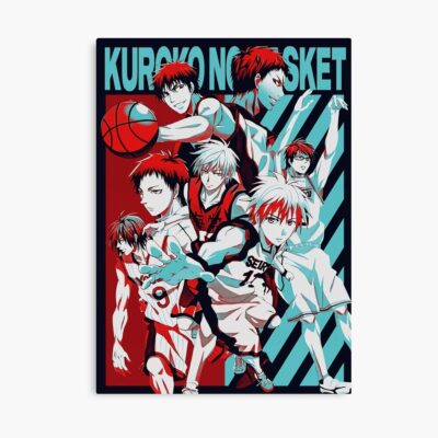 Kuroko And Basketball Retro Poster