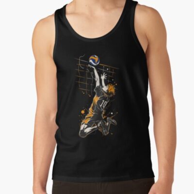 Hinata Haikyuu Action Anime Art Tank Top